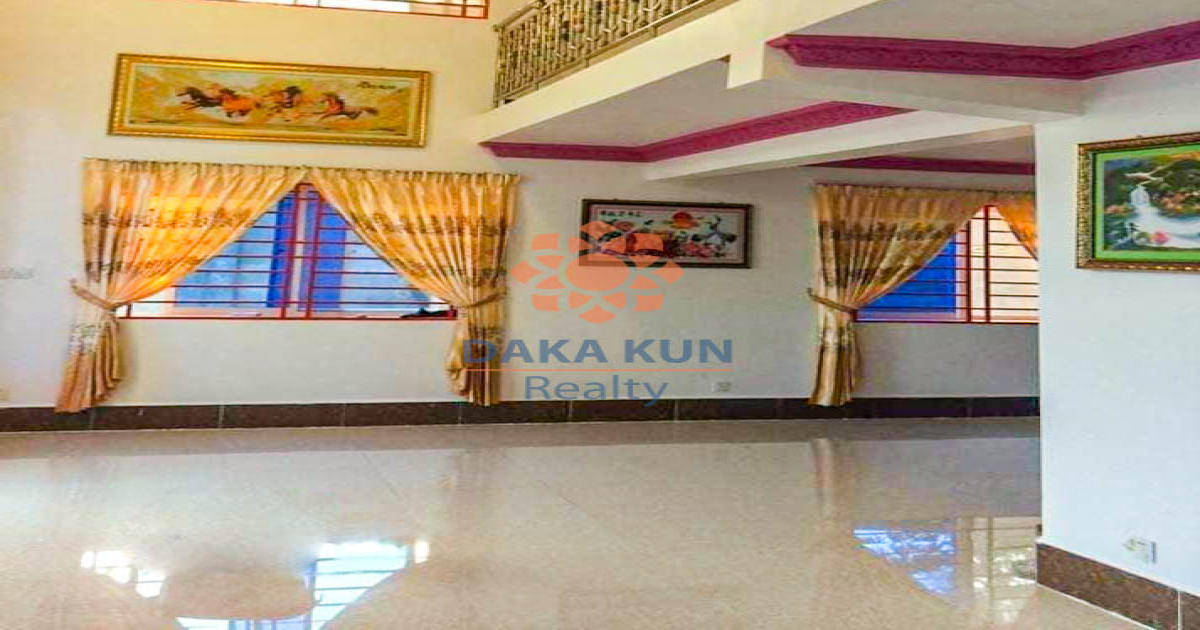 4 Bedrooms House for Rent in Siem Reap City, BBU Road